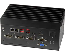 Super E100-9W-IA-H,Intel i7-8665UE(15W),Video,HD Audio,HDMi,2xGB,M.2,4xCOM,D3(64GB)SD,IoT,12V DC/60W