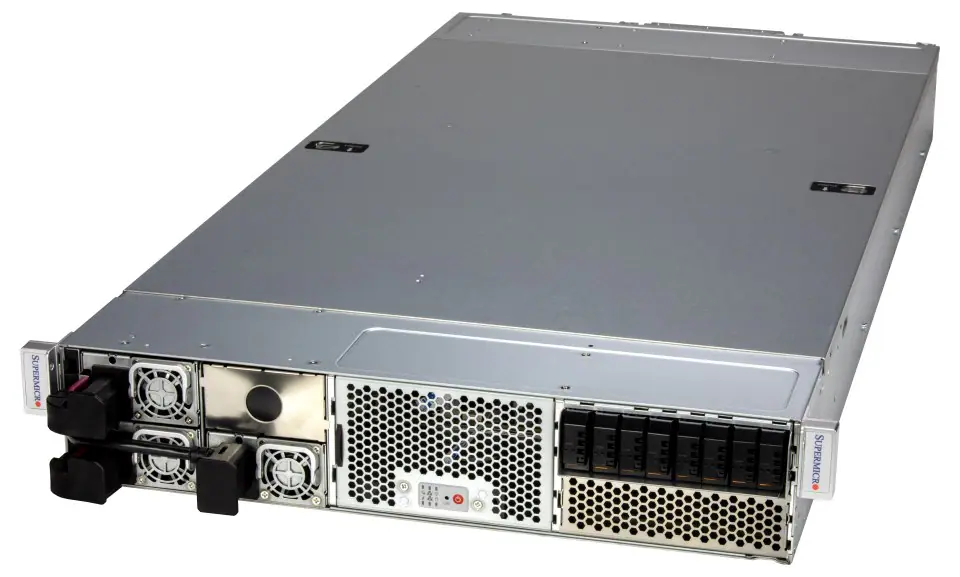 Super ARS-211GL-NR,2x nVidia Grace,VGA,7xPCIe5x16,AOC via LAN,8xHS E1.S NVMe Bays,DR5X(480G),2U R2KW