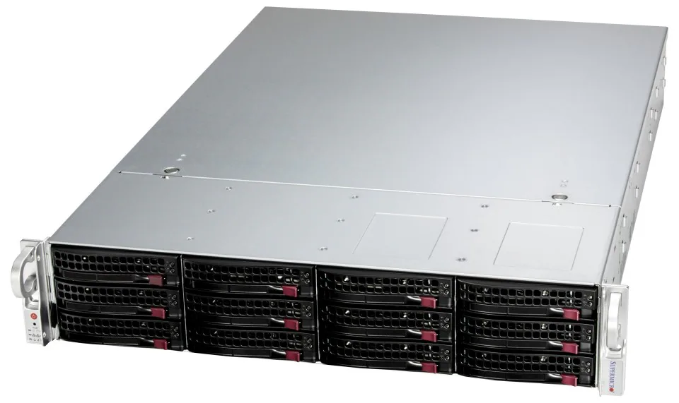 Super 2015SV-WTNRT,1xAMD 8004,WIO,4xPCI5,Video,2x10GB,12xHS SATA/NVMe/SAS,IPMI,D5(576GB),1U RM,R800W