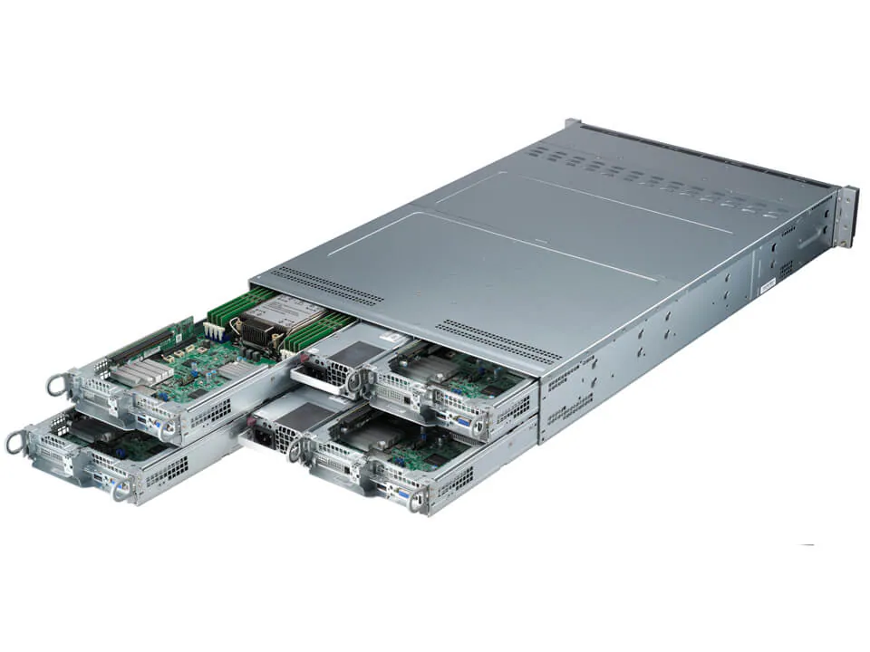 Super 211TP-HPTR,4xNodes,1xLGA-4677,Video,2x10Gb/SFP+/X710,6xHS 2.5" SATA,2xM.2,IPMI,D4(2TB),2U/R2KW