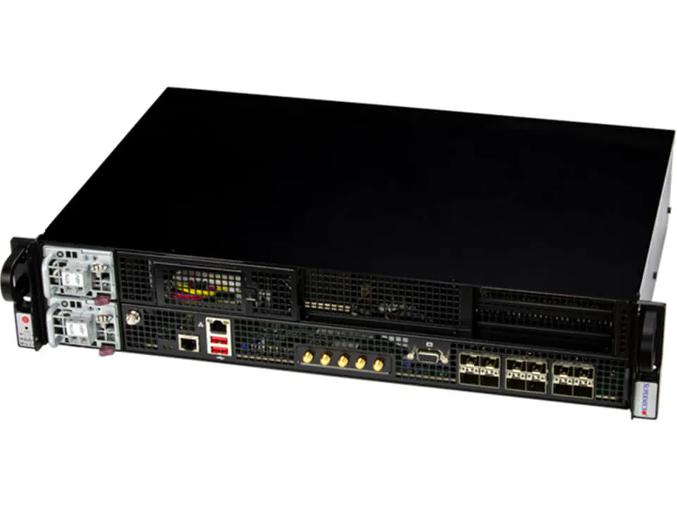 Super 211E-FRN13P,1xLGA-4677,2xPCIe5.0,Video,12x25Gb/SPF28,2x2.5" SATA+Raid,IPM,D5(2TB),2U/R800W