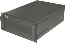 LZS RMC5L2-7-3 5U rackmount chassis 20 Slot w/400W ATX Power Supply, Black