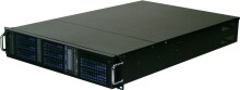 AIC RMC2Q2-4-XPS, 2U RM, 6x HS SCSI/U320+1x 3.5" Exposed Bays, 1x Slim CD & FDD, 300W P.S