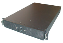 AIC RMC2F2-9I-XP-2, 2U RM, 4x 5.25"+1x 3.5" Exposed+1x Int HDD, 2x USB, 460W P.S