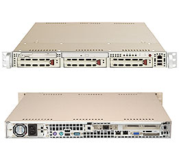 Super 6014H-Xi, E7520, 800Mhz, Video, 2x GB Lan, SATA+Raid, DDR(32GB),1U/420W