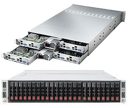 Super Twin®(8xNodes) Atom-D525 Server