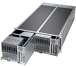 Super FatTwin® FI/O(2xNodes) E5-2600v4+GPU Server