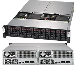 Super SBB(2x Nodes) 2.5" JBOD(96TB+)