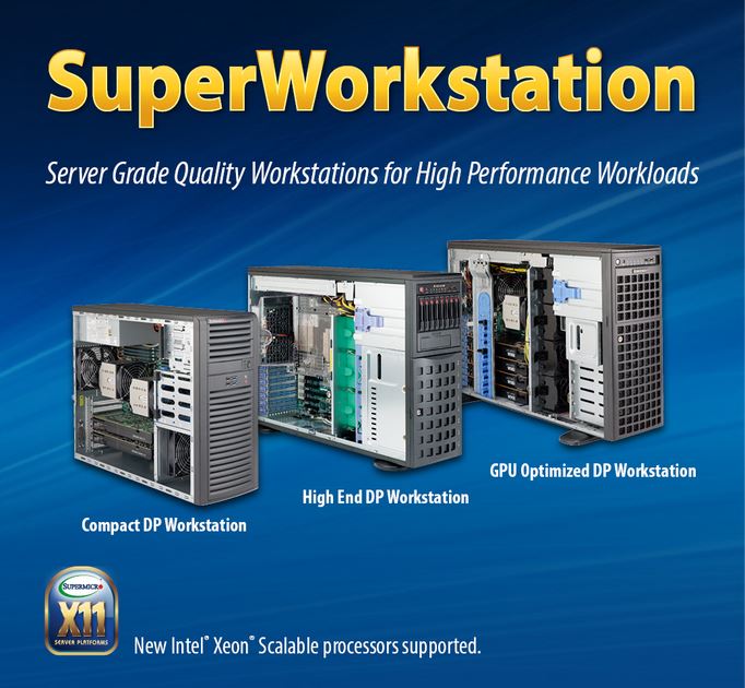 Super Xeon® Scalable Workstation