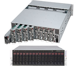 Super MicroCloud(8/12xNodes) E-2200 Server