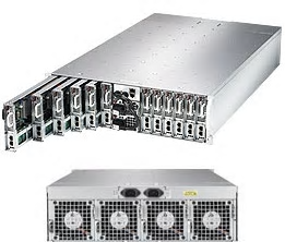 Super MicroCloud(8/12xNodes) E3-1200v6 Server