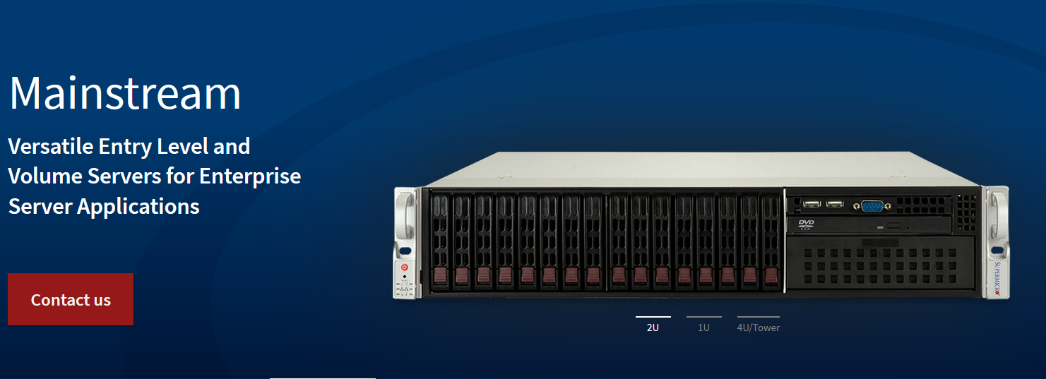 Super Mainstream 3rdGen Scalable+3.5" Server