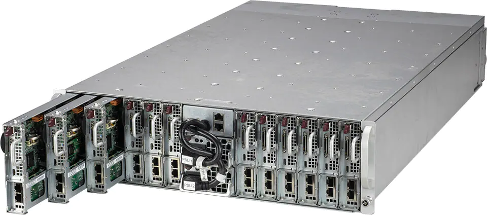 Super MicroCloud(8/12xNodes) E-2300 Server