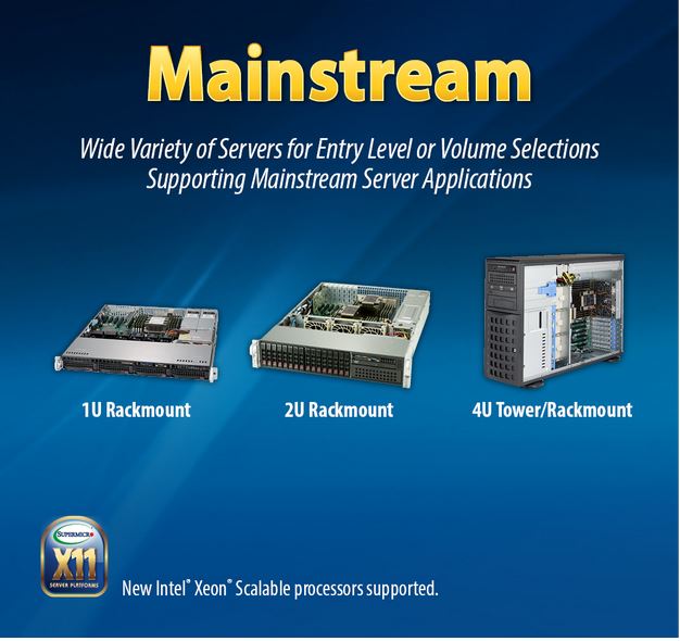 Super Mainstream 3rdGen Scalable+2.5" Server