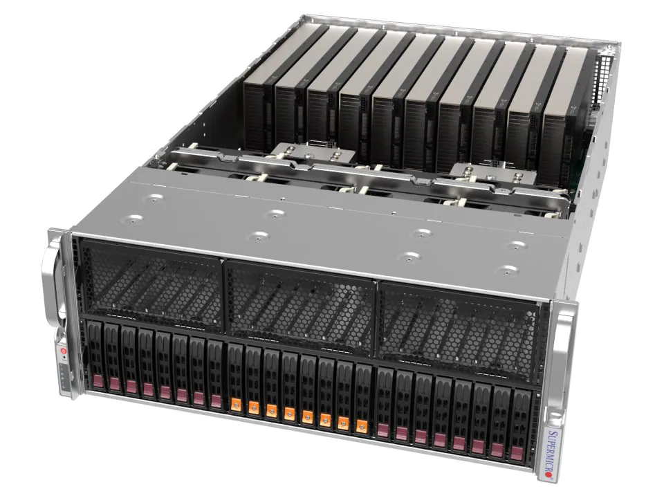 Super AMD EPYC 9004 GPU+2.5" 4U Server