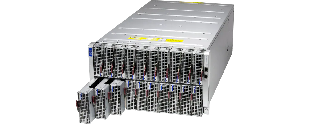Super MicroBlade®(20x Nodes) E-2400 Server