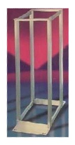 RACK3-40U-FR, 40U Frame Rack, 28" Deep, Black