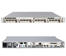 Super 1020A-T, Dual AMD/Dual-Core, Video, 2x GB Lan, 4x HS SATA+Raid, DDR(16GB), 1U RM, 500W